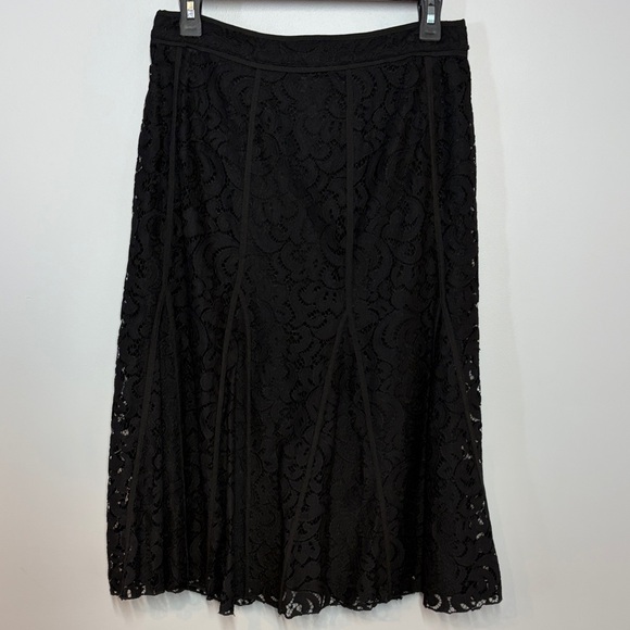 Karl Lagerfeld Dresses & Skirts - Karl Lagerfeld Black Lace Overlay Skirt